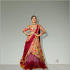 Floral dual shade lehenga